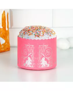 Форма бумажная для кекса, маффинов и кулича «ХВ зайчата», 124×90 мм арт. СМЛ-272801-1-СМЛ0010262255