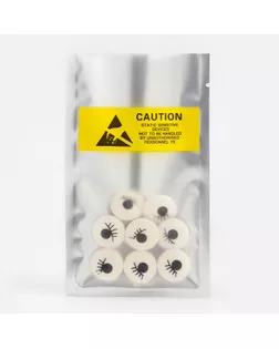 Пакет дой пак с прозрачным окном ,белый, 8 х 13,5 см арт. СМЛ-236101-1-СМЛ0010322491