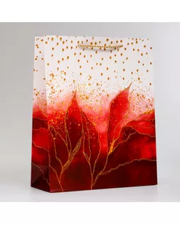 Пакет ламинированный «Узор»,  26 × 32 × 10 см арт. СМЛ-236262-1-СМЛ0010330072