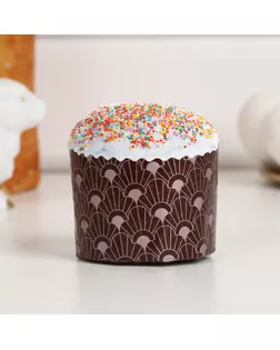 Формы бумажные для кекса, маффинов и кулича "Арт-Нуво" 60х45 мм (фасовка 4000 шт) арт. СМЛ-273946-1-СМЛ0010353217