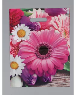 Пакет "Ароматная палитра", полиэтиленовый с вырубной ручкой 31х40 см, 60 мкм арт. СМЛ-281657-1-СМЛ0010353246