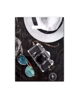 Пакет "Путешественник", полиэтиленовый с вырубной ручкой 31х40 см, 60 мкм арт. СМЛ-236926-1-СМЛ0010353274