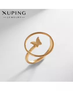 Кольцо XUPING бабочка, цвет золото, размер 16 арт. СМЛ-238737-1-СМЛ0010453499