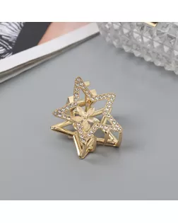 Краб для волос "Флоранс" звезда, 3.5 см, золото арт. СМЛ-239046-1-СМЛ0010454844