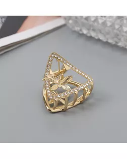 Краб для волос "Флоранс" уголок, 3.5 см, золото арт. СМЛ-239047-1-СМЛ0010454845