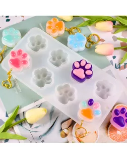 Форма силиконовая универсальная «Лапки», 13 × 26 × 3 см арт. СМЛ-239447-1-СМЛ0010470631