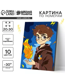 Картина по номерам для детей «Волшебство в руках», 20 х 30 см арт. СМЛ-239767-1-СМЛ0010472657