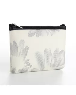 Косметичка на молнии, цвет белый арт. СМЛ-240365-3-СМЛ0010511508