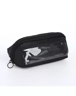 Косметичка на молнии, цвет чёрный арт. СМЛ-240409-1-СМЛ0010514874