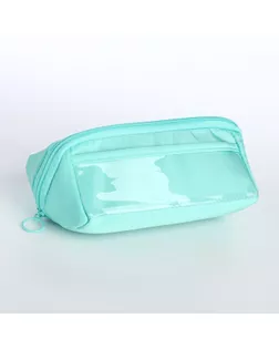 Косметичка на молнии, цвет зелёный арт. СМЛ-240409-4-СМЛ0010514877