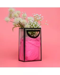 Пакет ПП с вырубной ручкой, прозрачный, 25 х 19 х 9 см, черный арт. СМЛ-240838-1-СМЛ0010531262