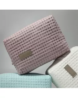 Косметичка дорожная на молнии TEXTURA, цвет розовый арт. СМЛ-240981-3-СМЛ0010532124