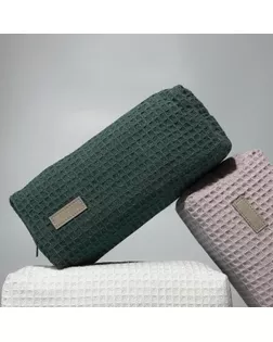 Косметичка дорожная на молнии TEXTURA, цвет зелёный арт. СМЛ-240980-4-СМЛ0010532126