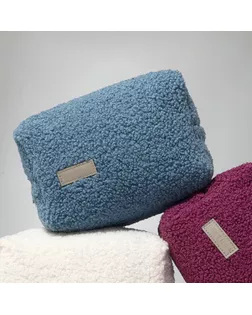 Косметичка дорожная на молнии TEXTURA, цвет синий арт. СМЛ-235116-4-СМЛ0010533613