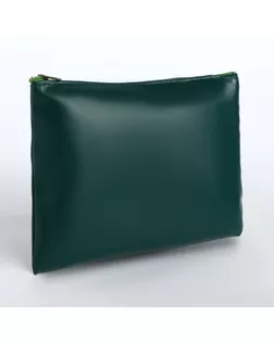 Косметичка на молнии, цвет зелёный арт. СМЛ-241011-3-СМЛ0010534198