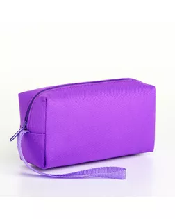 Косметичка дорожная на молнии, с ручкой, цвет сиреневый арт. СМЛ-241012-4-СМЛ0010534207