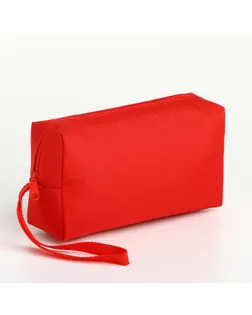 Косметичка на молнии, цвет красный арт. СМЛ-241012-5-СМЛ0010534208