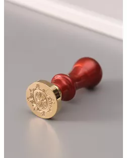 Печать для сургуча с пластиковой ручкой "Буква O на вензеле" 2,5х2,5х6,3 см арт. СМЛ-272632-1-СМЛ0010636999