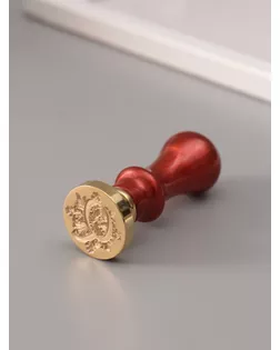 Печать для сургуча с пластиковой ручкой "Буква Q на вензеле" 2,5х2,5х6,3 см арт. СМЛ-272634-1-СМЛ0010637002