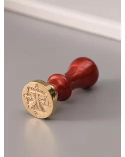 Печать для сургуча с пластиковой ручкой "Буква T на вензеле" 2,5х2,5х6,3 см арт. СМЛ-272637-1-СМЛ0010637005