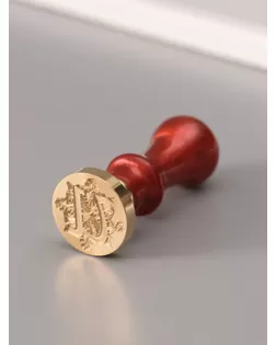 Печать для сургуча с пластиковой ручкой "Буква U на вензеле" 2,5х2,5х6,3 см арт. СМЛ-272638-1-СМЛ0010637006