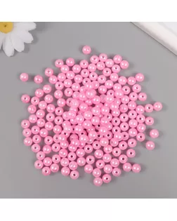 Набор бусин "Жемчуг" d 8 мм, 250 гр, нежно-розовый арт. СМЛ-242215-1-СМЛ0010637951