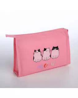 Косметичка на молнии, цвет розовый арт. СМЛ-242714-1-СМЛ0010658648