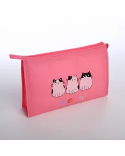 Косметичка на молнии, цвет розовый арт. СМЛ-242714-4-СМЛ0010658652