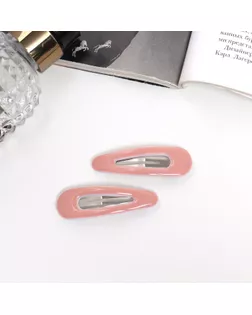 Невидимка для волос "Венера" (набор 2 шт) стиль, 5 см, розовый арт. СМЛ-265852-1-СМЛ0010691319