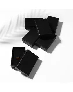 Коробочка подарочная под набор  «Минимал» ,  5*8см, цвет чёрный арт. СМЛ-243359-1-СМЛ0010692518
