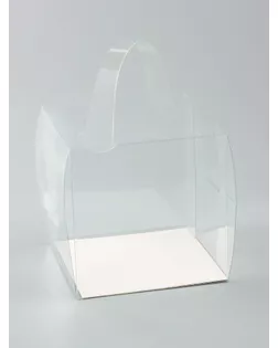 Коробка с PVC для десертов 13 х 13 х 13 см арт. СМЛ-268578-1-СМЛ0010745918