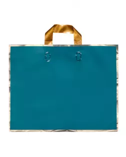 Пакет с петлевой ручкой синий 40 х 31 х 8 см 80 мкм арт. СМЛ-268370-1-СМЛ0010790746