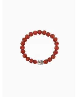 Браслет "Будда" рудракша, длина 18 см арт. СМЛ-280232-1-СМЛ0010792265