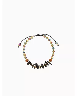 Браслет, длина 16 см, цв. разноцветный, перламутр арт. СМЛ-280245-1-СМЛ0010792281