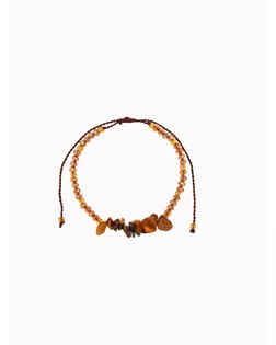 Браслет, длина 16 см, цв. коричневый арт. СМЛ-280251-1-СМЛ0010792287