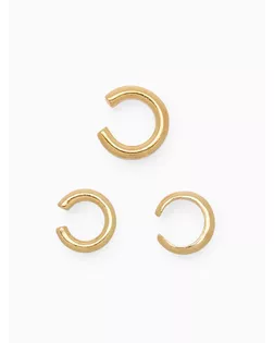 Серьги каффы «Трио», набор 3 шт. цвет золото арт. СМЛ-272219-1-СМЛ0010826309