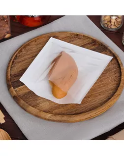 Пакет для выпечки с окном, белый, 18×19 см арт. СМЛ-281495-1-СМЛ0010851643