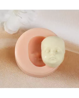 УЦЕНКА Молд силикон "Лицо младенца" №10 3х2,1х1,1 см арт. СМЛ-269334-1-СМЛ0010857413
