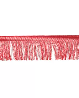 Тесьма Бахрома красная 6 см арт. СМЛ-276759-1-СМЛ0010859552