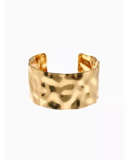 Браслет манжета «Мятый», цвет золото арт. СМЛ-278793-1-СМЛ0010872303