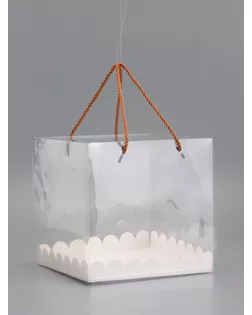 Кондитерская упаковка под рулет, белая 20 х20 х 20 см арт. СМЛ-282936-1-СМЛ0010890508