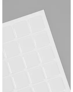 Стикеры эпоксидные прозрачные заготовки 3D 100 шт 3 х 3 см арт. СМЛ-280379-1-СМЛ0010899209