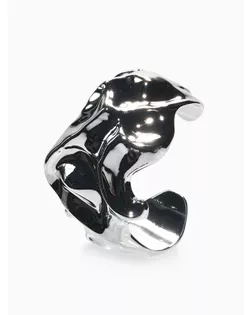 Браслет каркасный "Лава", цвет серебро арт. СМЛ-282443-1-СМЛ0010904836