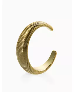 Браслет каркасный "Пружина", цвет золото арт. СМЛ-282444-1-СМЛ0010904837