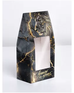 Коробка складная «Лучему из лучших», 6 × 14,5 × 3,5 см арт. СМЛ-282821-1-СМЛ0010912164