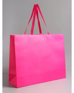 Пакет подарочный ламинированный горизонтальный «Фуксия», 48×39×16 см арт. СМЛ-281673-1-СМЛ0010919604