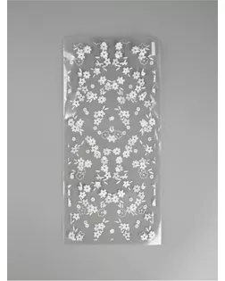 Пакет подарочный пропиленовый «Цветочки», 14 х 29 см арт. СМЛ-280411-1-СМЛ0010928042