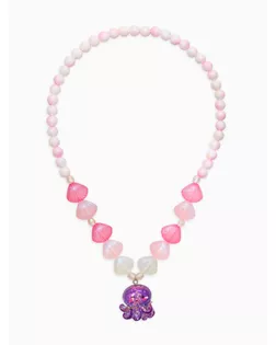 Бусы детские «Выбражулька. Осьминог», жемчуг, 40 см, розо-фиолетовый арт. СМЛ-282128-1-СМЛ0010930827