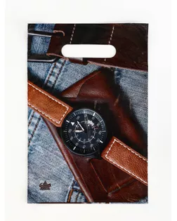 Пакет «Мужское решение», полиэтиленовый с вырубной ручкой, 20×30 см, 30 мкм арт. СМЛ-279415-1-СМЛ0010933044