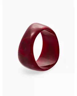 Браслет манжет акрил "Тренд", цвет бордово-малиновый арт. СМЛ-282672-1-СМЛ0010940637